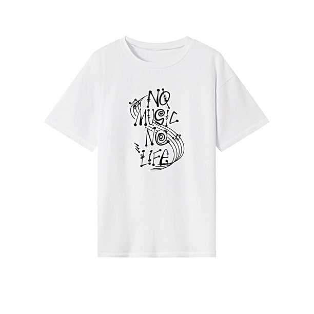Camiseta para mujer de verano recuerdo Activewear cuello redondo camiseta para deportes trabajo caminar L
