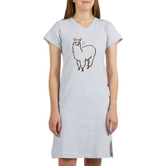 CafePress - Cute Alpaca - Women's Nightshirt
