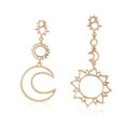 thumbnail image 2 of Minnieouse 1 par de pendientes de mujer, pendientes de luna y sol, gota de oreja Irregular, colgante Vintage delicado para chicas, accesorio de Ropa, zapatos y accesorios Miscelánea, 2 of 6