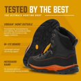 thumbnail image 3 of LaCrosse Mens 7" Ursa MS GORE-TEX Waterproof Hiking Boot Gunmetal/Orange - 533610 GUNMETAL/ORANGE, 3 of 3