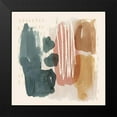 thumbnail image 2 of Popp, Grace 12x12 Black Modern Framed Museum Art Print Titled - Ochre Echo III, 2 of 5