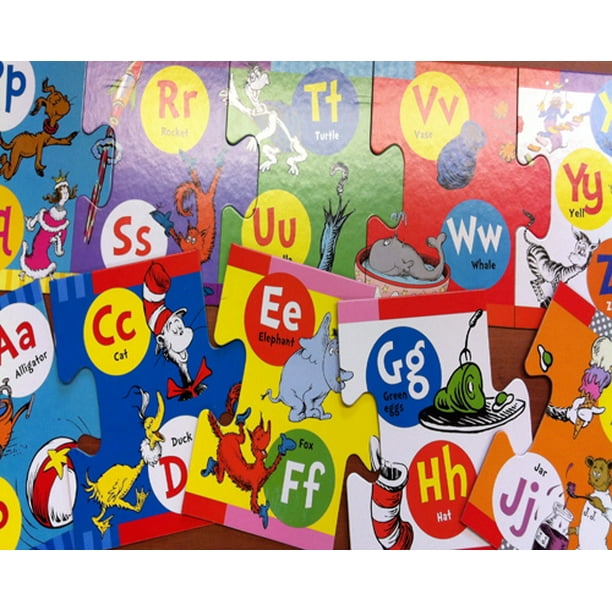 Head To Tail Abc S My First Floor Puzzle Dr Seuss Walmart Com