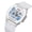 White, variant on Women's Digital Multifunction Sport Watch – EL Backlight, Transparent Case, Water Resistant, Alarm, Stopwatch, Date, Calendar & Week Display, TPU Strap, Lightweight Fashion Wristwatch