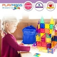 thumbnail image 6 of Magnetic tiles 100-Piece Clear Colors Set – The Original, Award-Winning Magnetic Building Tiles – Creativity and Educational, 6 of 7