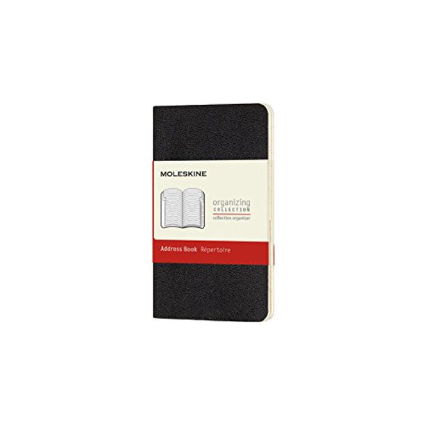 Moleskine Volant Address Book, Soft Cover, XS (2.5" x 4") Black, 56