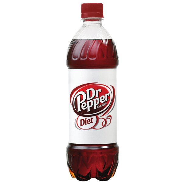 Diet Dr Pepper Soda, 24 Fl. Oz., 4 Count