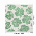 thumbnail image 3 of AURIGATE Easter Paper Napkins 4.92in, 20-Count Disposable Spring Holiday Napkins with Bunny, Clover & Bee Patterns, Easter Party Supplies for Table Decor, Brunch & Dessert Table, 3 of 6