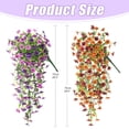 thumbnail image 3 of Cyenie Artificial Hanging Flowers for Outdoors Hanging Plant Spring Summer Decor No Fade Daisy Flower for Planter Front Door Porch Patio Yard Garden, 75*30 F, 3 of 9