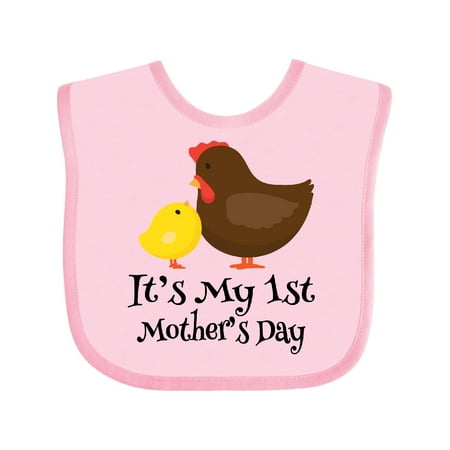 

Inktastic 1st Mothers Day Boy Girl Boys or Girls Baby Bib
