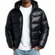 thumbnail image 1 of Ceisia Men's Stand Collar Warm Casual Jacket with Zipper Pockets Long Sleeve Gift Parka, 1 of 3