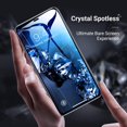thumbnail image 2 of Diamonds Hard iPhone 11 Pro Max Screen Protector [10X Military Grade Shatterproof][Bubble-Free][10s Easy Installation], Shockproof Tempered Glass Film Designed for Apple 6.5'' 2019-2 Pack, 2 of 5