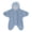 H005-Blue, variant on Baby Star Shape Zipper Onesie, Warm Fleece Thicken Newborn Hoodie Romper, Infant Footie Jumpsuit Sleeping Bag Winter Warm Outfits 0-6 Months