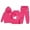 A-Hot Pink133, variant on JAJAHO Girls Sweatsuit 2 Piece Outfits Heart Printed Long Sleeve Hoodie And Sweatpants Jogger Set For Kids 2-13Y