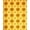 Yellow, Pattern 3, variant on ODIKA 4'x6' Machine Washable Non-Slip Area Rug, Stylish Sunflower Floor Elegant Yellow Floral for High Traffic Rug, Yellow, 100973