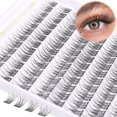 thumbnail image 1 of Pestañas en racimo ALICE DIY naturales de 9-11 mm, 1 of 8