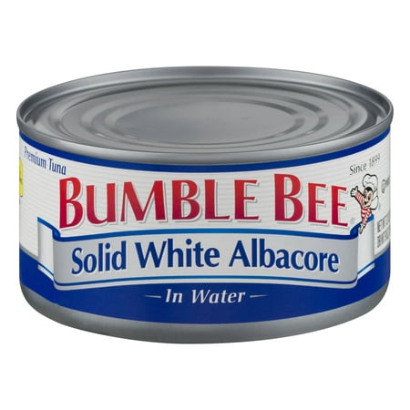 (2 Pack) Bumble Bee Solid White Albacore Tuna in Water, Canned Tuna Fish, High Protein Food, 12oz