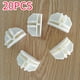 thumbnail image 4 of 20 Piezas Conectores De Rejilla Macarena Semicírculo Blanco, 4 of 5