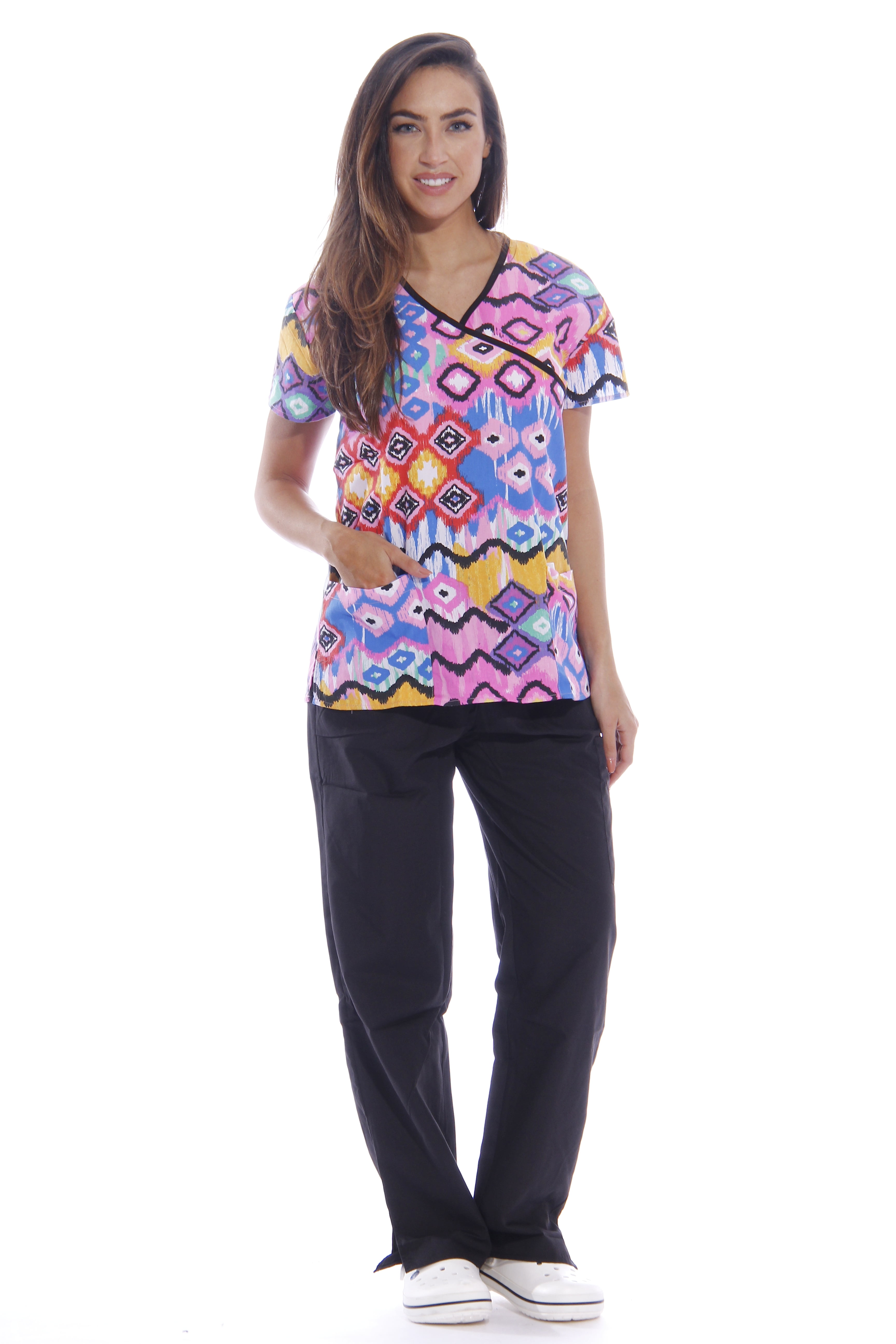 Just Love Just Love Nursing Scrubs Set for Women / Print Scrubs (V