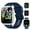Blue, variant on Smart Watch Fits for Android and IPhone, 1.85 inch Fitness Tracker, Men Women's Smartwatch with Answer/Make Calls/112+ Sports Modes/Message Reminder, IP68 Waterproof, for Gift Black