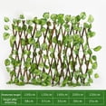 thumbnail image 2 of 40cm Adjustable Simulation Fence Leaf Fence Artificial Fence Net Rattan Decorative Fence for Home Garden Decoration, 2 of 7