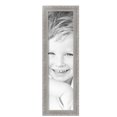 thumbnail image 2 of ArtToFrames 7" x 26" Classic Antique Silver Picture Frame, 7x26 inch Silver Wood Poster Frame (WOM-4926),  Pack, 2 of 7