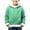 Green, variant on KAUOD Boys Fleece-Lined Hoodies Cotton Soft Christmas Pullover Sweatshirts Clothes Kids Fuzzy Warm Winter Coats with Pockets