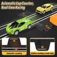 thumbnail image 3 of Set de pista de carreras de coches tragamonedas Mccreadee con 4 coches de alta velocidad para niños, 3 of 7