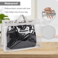 thumbnail image 5 of Outgeek 3PCS Purse Storage Bag Organization Purse Dust Bag Organizer Clear Plastic Lightweight Protective Waterproof Handbag Protector, 5 of 17