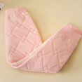 thumbnail image 3 of Teylalorva Leggings for Girls Diamond Quilted Padded Thick Jogger Pants Thermal Warm Elastic Waist Cozy Winter（2-15） Pink Size 2-3Years, 3 of 5