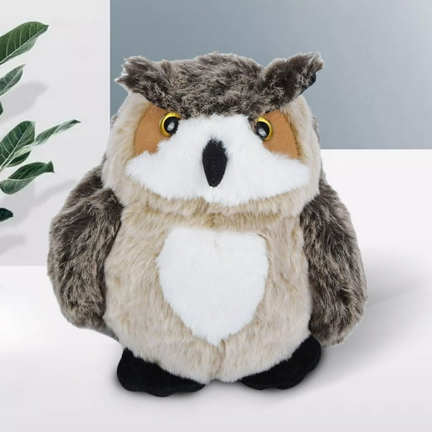 Peluche Hatchimals Buho Peluche Ty Percy Boos Búho Marrón 15 Cm