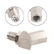 thumbnail image 4 of Scienceny Sensor de oxígeno en ángulo, conector extensor de 45 grados, espaciador catalítico Bung, accesorios plateados para coches, luz fija Vehículos, repuestos y accesorios Mis, 4 of 6