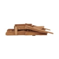 thumbnail image 3 of Outdoor Folding Adirondack Chair with BackRest & SeatBoard,Wood Patio Chair for Garden Backyard Porch,Light Brown, 3 of 7