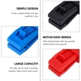 thumbnail image 2 of TEHAUX 12 Pcs Plastic Awning Clips Assorted Color Nylon For Boat Covers Camping, 2 of 8