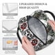 thumbnail image 3 of Disketp Skulls Roses Bolsa Térmica para Almuerzo, Lonchera con Abertura Amplia y Gran Capacidad, Organizador Reutilizable para Mujeres, Hombres y Adultos, 3 of 6
