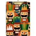 thumbnail image 2 of FMSHPON Christmas Nutcrackers Happy Clipboard Hardboard Wood Nursing Clip Board and Pull for Standard A4 Letter 13x9 inches, 2 of 5