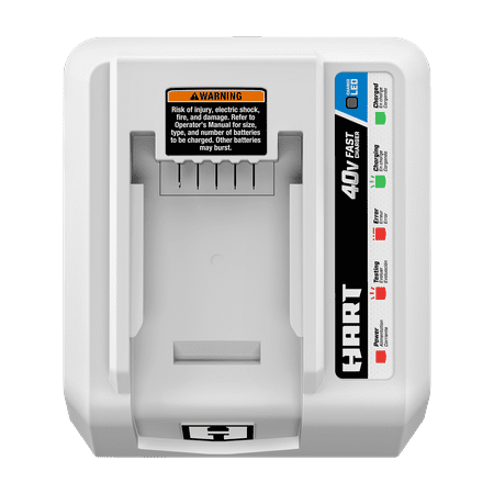 Hart 40-Volt Lithium-Ion 6-Amp Rapid Battery Charger (Battery Not Included)