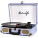 thumbnail image 1 of Tocadiscos de vinilo Retrolife con Bluetooth de 3 velocidades, color morado, 1 of 7