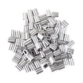 thumbnail image 2 of 600X Aluminum Crimping Loop Sleeve for 2mm Diameter Wire Rope and Cable, 2 of 4