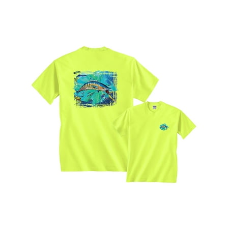 Wahoo Shorts - Wahoo Splash Fishing T-Shirt