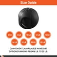 thumbnail image 6 of Body Sport Double Grip Medicine Ball, 8 lb. - Strength Training Weighted Exercise Tool - Softer Kettlebell Alternative for Home Fitness & Gyms, 6 of 7