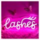 thumbnail image 1 of Letrero De Neón Lashes Con Luz LED Regulable Para Dormitorio, Salón De Belleza, Estudio De Pestañas, Maquillaje, Decoración De Pared 30.5cmx13cm, 1 of 5