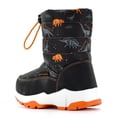 thumbnail image 4 of Nova Utopia Boys Girls Snow Boots NFWB119 OrangeDino 6, 4 of 6