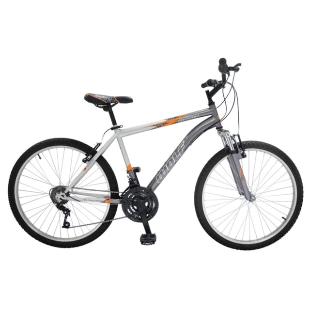 Bicicleta Montaña Wolf R26 18v Suspensión Del Frenos V Acero gris Wolf Wolf