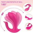 thumbnail image 3 of XBONP Vibromasseur Point G Jouet Sexuel pour Femmes, Vibromasseur Portable Culotte Télécommande APP Stimulateur Clitoridien, Rouge, 3 of 6