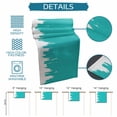 thumbnail image 6 of Abstract Teal Table Runner 48 Inches, Modern Minimalist Graffiti Artwork Bed Runner Dresser Scarves Tabletop for Indoor Outdoor Parties/Ceremony/Banquet, 13" x 48", 6 of 9