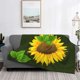 thumbnail image 2 of Balery Sunflower3 Manta de Franela con Dibujo, Lujo Ultra Suave y Cálido, Antipelusa y Resistente a las Arrugas para Cama, Sofá, Camping -50"x40", 2 of 6