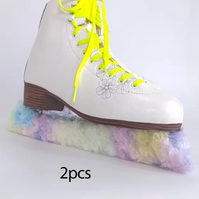 Protector de cuchillas para patines de hockey, protectores portátiles para patinaje sobre hielo de 13,78 pulgadas para entrenamiento, competición,