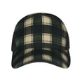thumbnail image 4 of Curved Design Along The Top Of The Baseball Cap Reinforced Adjustable Breasted Four Seasons Available Springgreen Buffalo Plaid Check Tartan Scotland_99154_2, 4 of 8