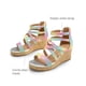 thumbnail image 5 of Sandalias de Cuña para Niñas DREAM PAIRS Arcoíris Tacón 6 cm Talla 5, 5 of 6