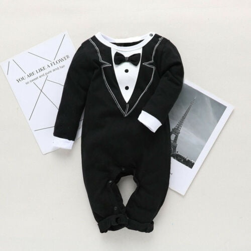 black suit romper